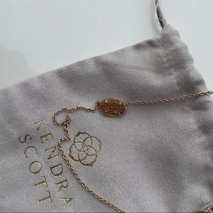 Kendra Scott Rose Gold Necklace